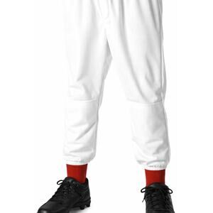 Alleson Athletic Youth Pull on White‎ Baseball Pants -Small